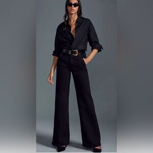 MOTHER Black Roller Jeans